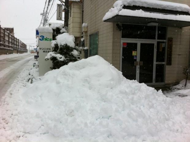 大雪です！